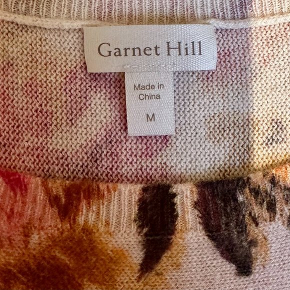 GARNET HILL - Essential 100% Cashmere Cropped Sweater - Picture 2 of 4